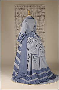 Caroline Lloyd Bournemouth Promenade dress 1873-5 