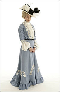 Kate Wright: Wimbledon School of Art 1902-3 day dress